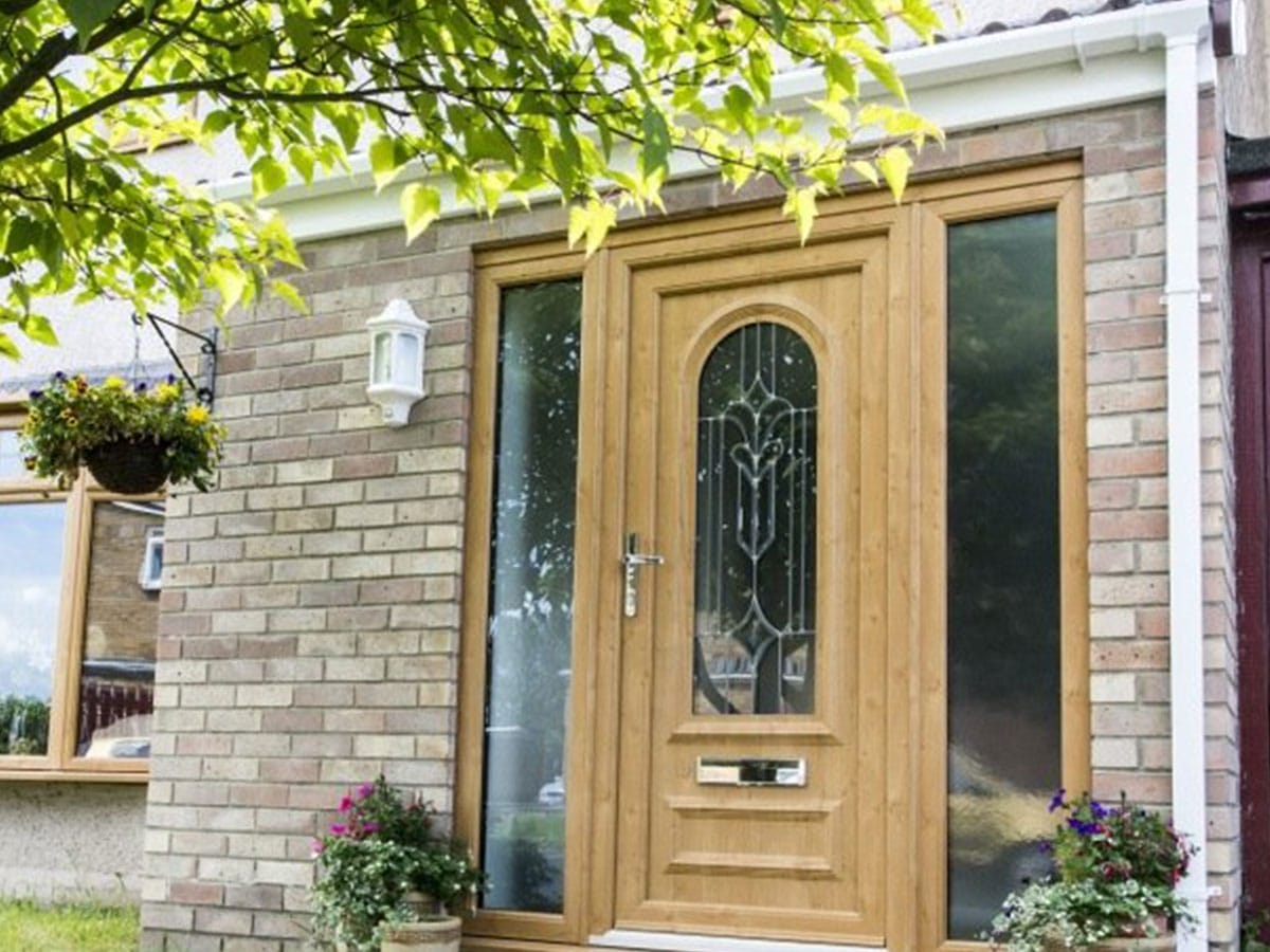 Which colour front door offers the warmest welcome?